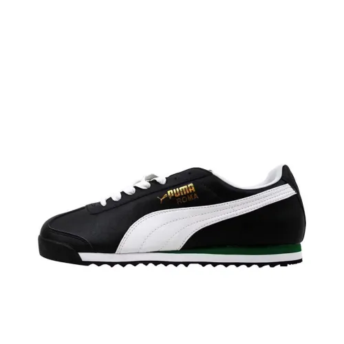 PUMA Roma Low Топ Повседневная обувь Мужская Черный Белый