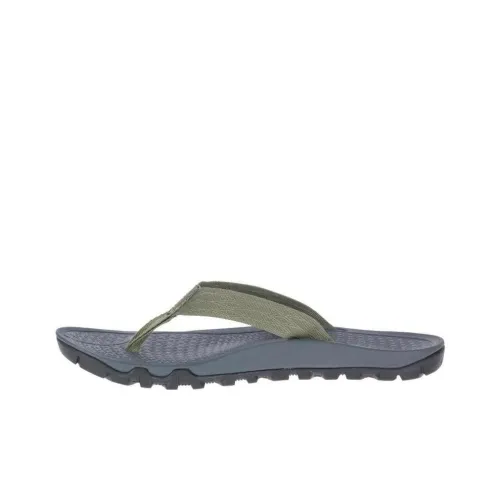 MERRELL Шлепанцы Серый Зеленый Мужской