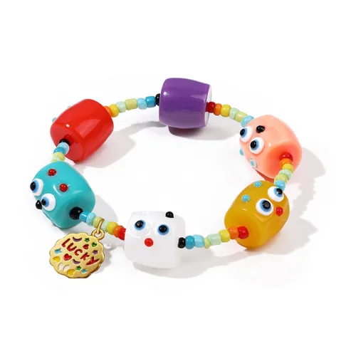 SHARK BABY Кристальный Полудрагоценный Каменный Браслеты Женские