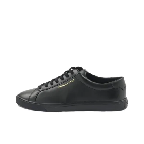 SAINT LAURENT Скейтборд Кроссовки Низкие Черные Мужские
