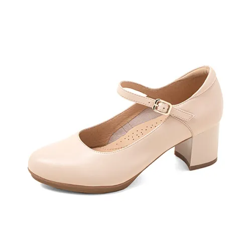 COMELY Грубый каблук Мэри Джейн туфли 6 см женские