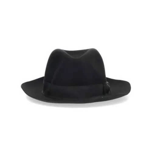 Borsalino Felt Cylinders Men's Black Боралино Фетр Цилиндры Мужской Черный