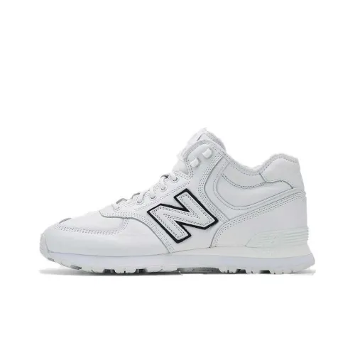 New Balance NB 574 MID Топ Беговые кроссовки Мужской Белый