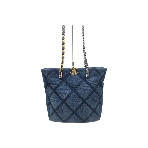 CHANEL 23C Spring 19 Bag Denim Tote Bag Shopping Bag Handbag Shoulder Bag Women's Dark Blue CHANEL 23C Spring 19 Bag Деним Сумка-тоут Сумка для покупок Сумка через плечо Женская Темно-синяя