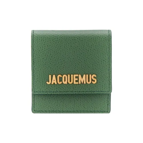 Jacquemus Кожа Клатч Мини Женский Зеленый