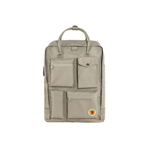 Fjallraven Kanken 12L Рюкзак из винила светло-серый унисекс