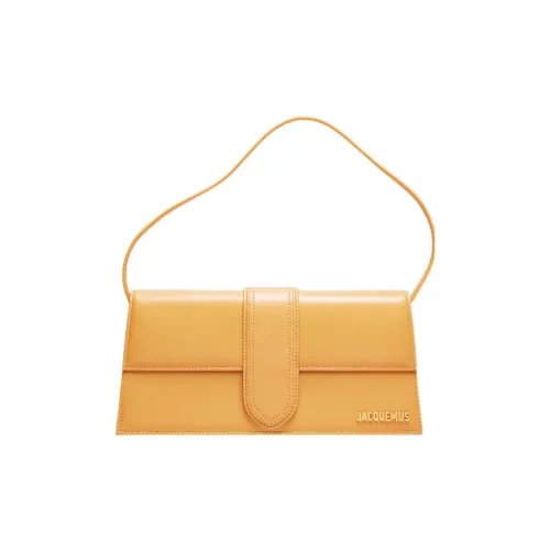 Jacquemus Le Bambino Коровья кожа Сумка через плечо Женская Темно-желтая