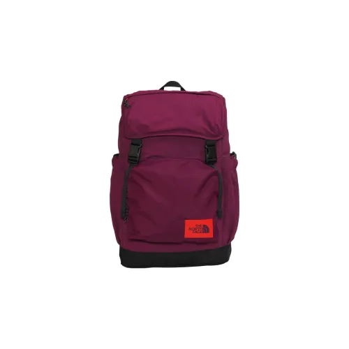 The North Face 19L Рюкзак Двойной Плечо На открытом воздухе Сумка Переработанная ткань Фиолетовый Мужской