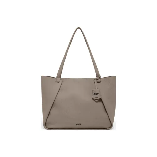 TUMI Кожа Тоут Сумка Сумка для покупок Сумка Сумка через плечо Женская Серый