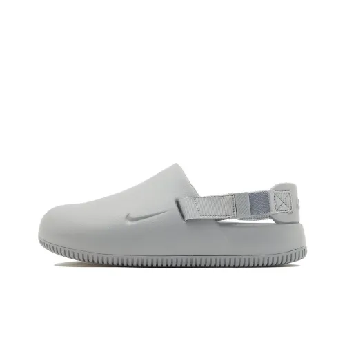 Nike Calm Slide Mule Домашние тапочки Унисекс Серый
