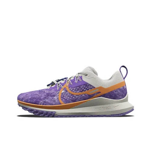 Nike Pegasus Trail 4 Беговые кроссовки Низкий топ Фиолетовый Унисекс