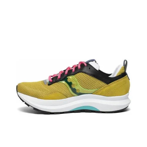 Saucony Jazz Low Топ Беговые кроссовки Мужской Желтый