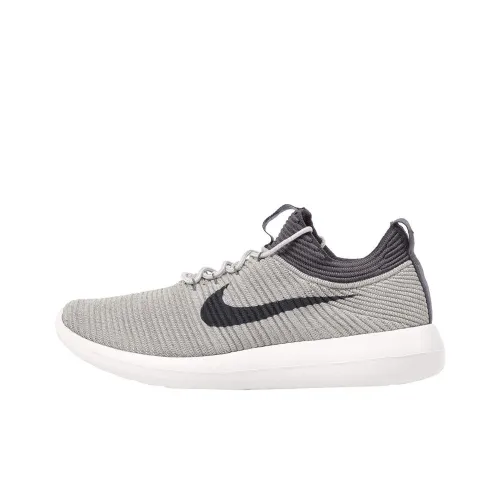 Nike Roshe Two Slip-Resistant Low Top Беговые кроссовки Женские Белый Серый