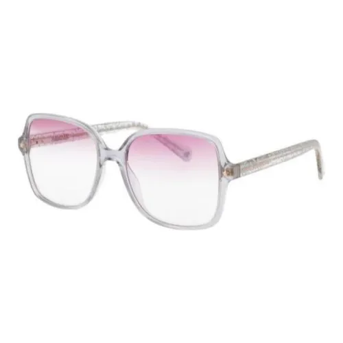 CHIARA FERRAGNI Ацетат Нерегулярная форма Солнцезащитные очки Женские Прозрачный