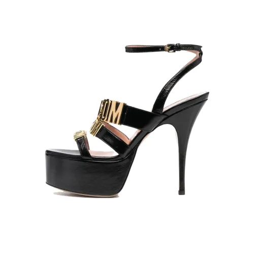 MOSCHINO One Ремешок Сандалии Женские Черные