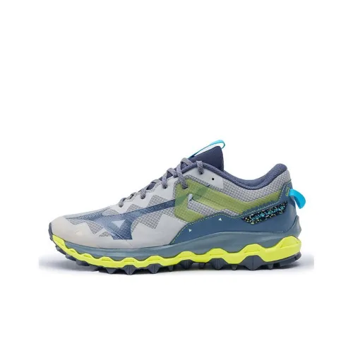 Mizuno Mujin 9 Беговые кроссовки Низкий Топ Серый Мужской