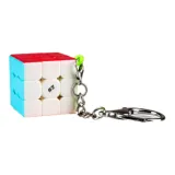Плоская подошва брелок с кубиком Рубика третьего порядка