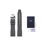 Серый с застежкой-бабочка