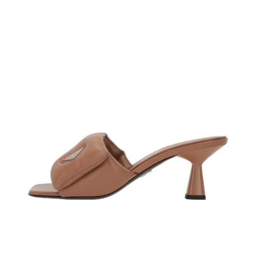 PRADA Слипоны Женские Коричневый