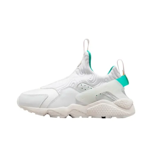 Серена Уильямс Дизайн Crew x Nike Air Huarache Slip Resistant Abrasion Resistant Низкий Топ Беговые кроссовки Женские Белые