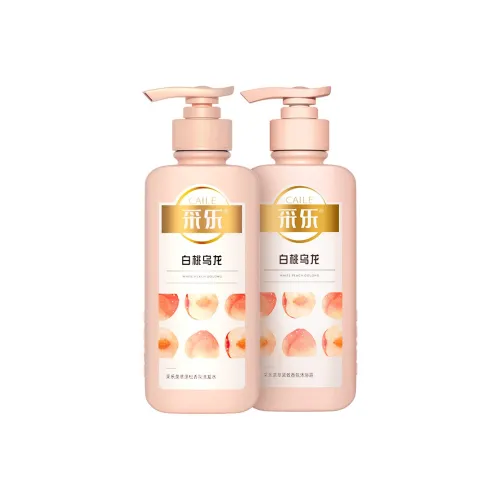 Zele White Peach Oolong Shower And Shave Набор Увлажняющий Лечение перхоти Прозрачный и Чистый