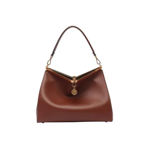 ETRO Кожа Портативный Crossbody Сумка Сумка через плечо Женская Коричневая