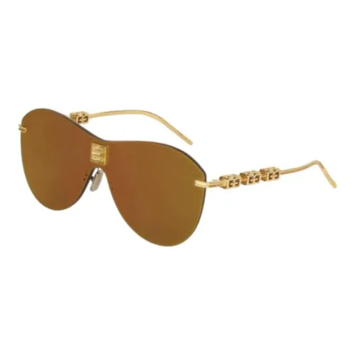 GIVENCHY Металл Нерегулярная форма Солнцезащитные очки Женские Золотой