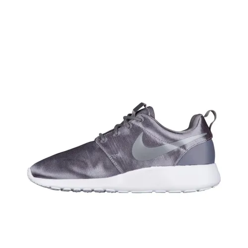 Nike Roshe One Slip Resistant Abrasion Resistant Низкий Топ Беговые кроссовки Женские Серый