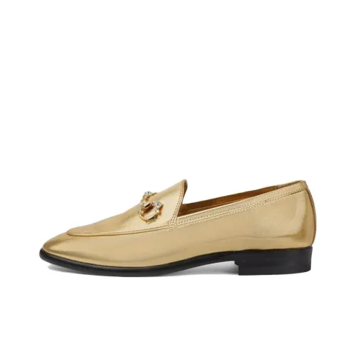 GUCCI Jordaan Лоферы Женские Золото