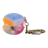 Маленький паровой пончик третьего порядка, брелок в виде кубика Рубика цвета желе