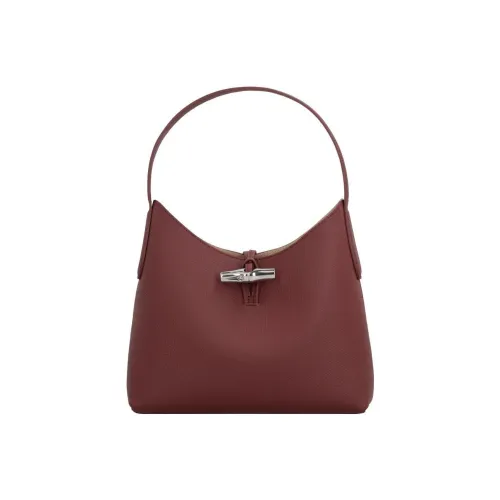 LONGCHAMP Roseau Сумка из коровьей кожи плечо сумка через плечо женская бордовый