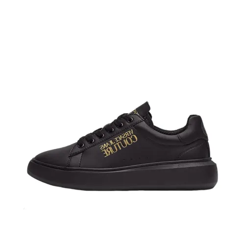 VERSACE JEANS Couture Скейтборд Кроссовки Низкие Черные Женские