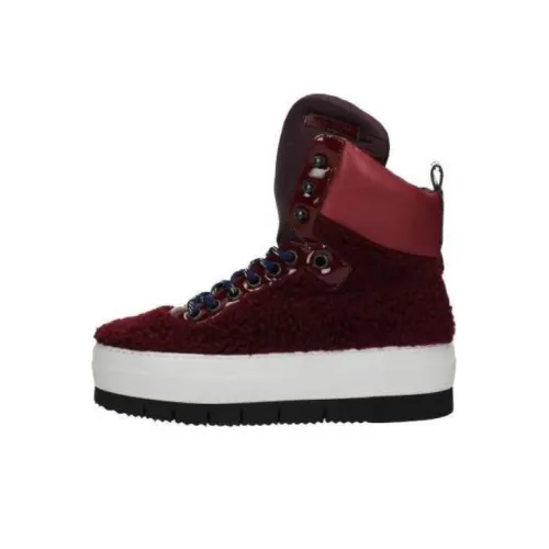 PHILIPPE MODEL Adele High Топ Скейтборд Кроссовки Женские Красные