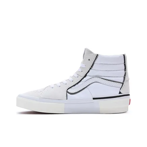 Vans SK8 High Топ Скейтборд Кроссовки Унисекс Белый