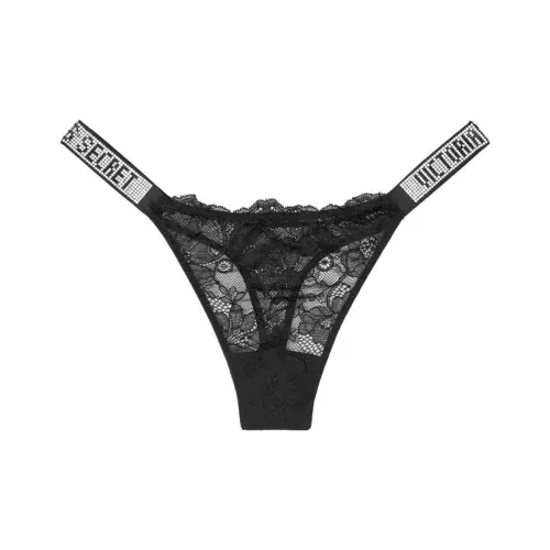 Victoria's Secret Черный Женский Стринг