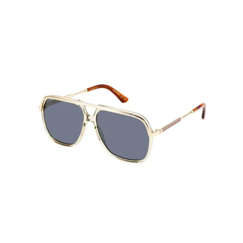 GUCCI Aviator Ink Ленты Мужской Прозрачный Экрю