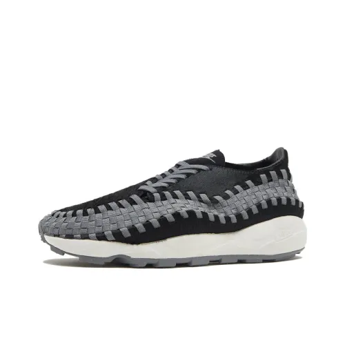 Nike Footscape Low Топ Повседневная обувь Женская Черная Серый