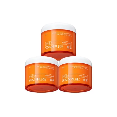 Вегетарианский экстракт Красота Крем для шеи Укрепляющий Сокращающий морщины Увлажняющий 150г*3