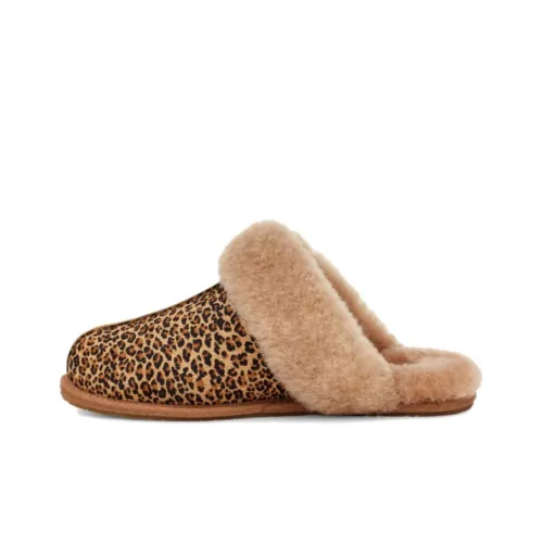 UGG Scuffette II Домашние тапочки Женские Коричнево-черный