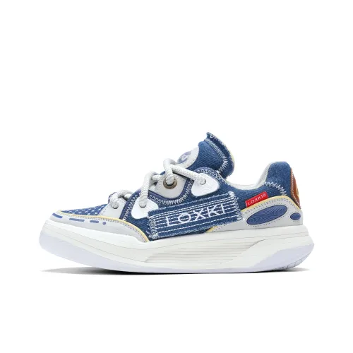 LOXKI Alpha Round Shoes Покрытие Амортизация И Дышащая Низкая Верхняя Скейтборд Кроссовки Мужские