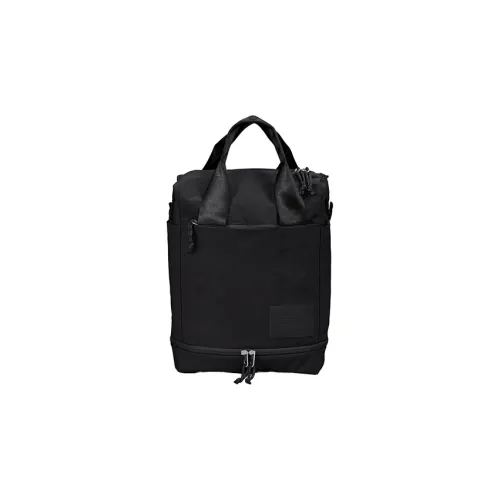 The North Face 26L Рюкзак Двойной Плечо На открытом воздухе Сумка из ткани Crinkle Черный Женские