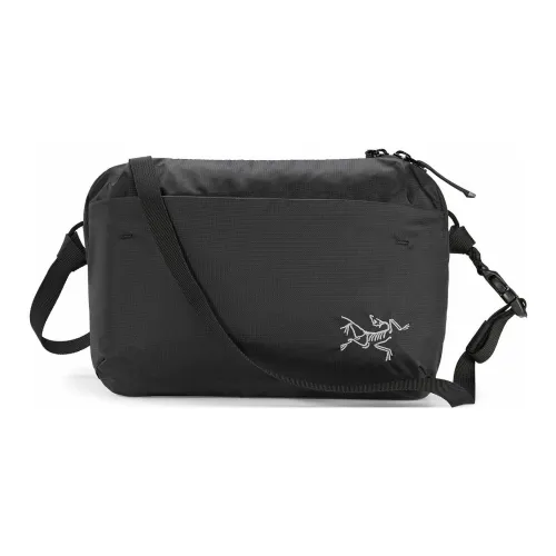 Arcteryx 6L Сумка через плечо Сумка для активного отдыха Нейлон Черный Унисекс