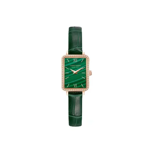 CAMPO MARZIO ROMA 1933 Кварцевый механизм Женские часы 20mm*26mm*7,3mm Зеленый