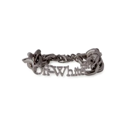 Off Белый Brass Bracelets Мужской