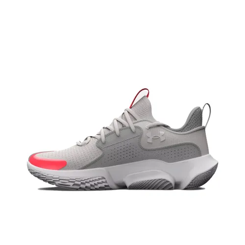 Under Armour Flow FUTR X 3 Баскетбольные кроссовки Низкий Топ Современный Серый Унисекс
