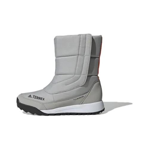 adidas Terrex Choleah Boot CW Теплоизоляционные Высокие Сноубутсы Женские Серебряный Серый