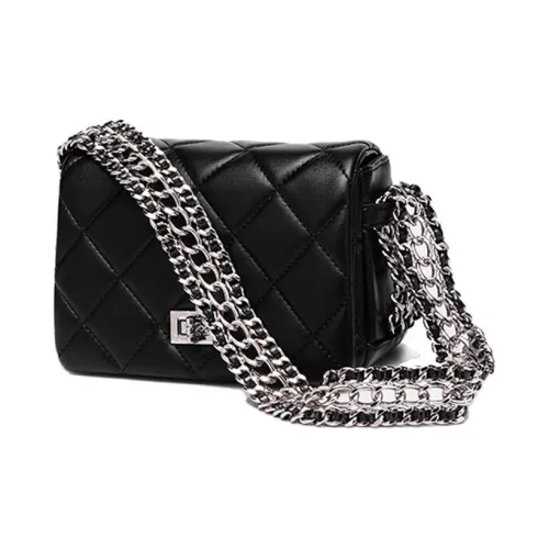 Folli Follie Сумка через плечо из коровьей кожи Маленькая Женская Многоцветная