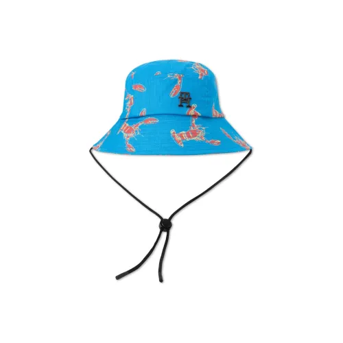 Tommy Hilfiger Bucket Hats Unisex из льняной ткани