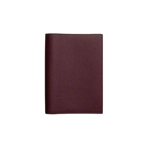 HERMES Globe Trotter Epsom Телячья кожа Путешествие Сумка для хранения Женское Седло Красный