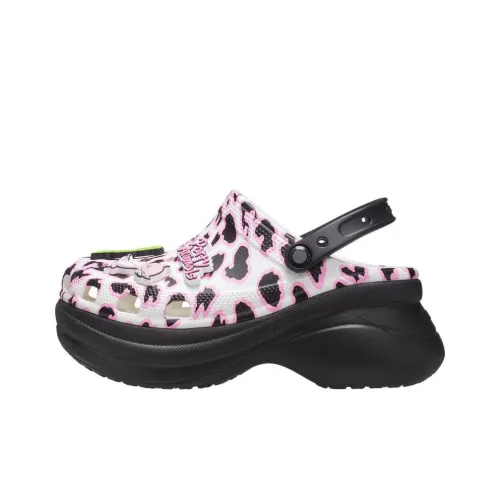 Crocs Bae Platform Sabo Women's Black Pink